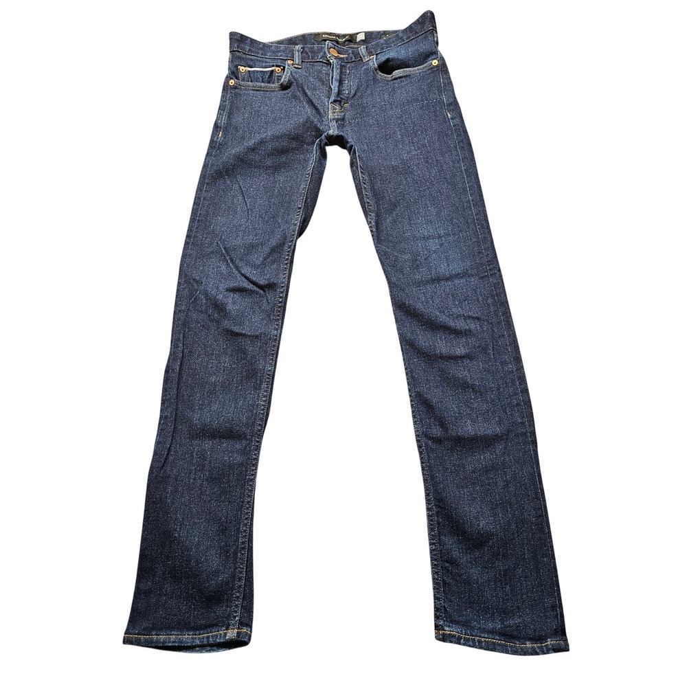 Banana Republic Slim Fit Jeans Mens 31x30 Indigo Blue Denim Stretch Casual 5387